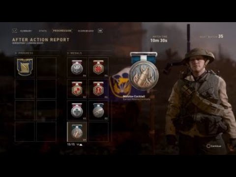 Call of Duty®: WWII hordepoint london docks win 252 to 147 20 kills