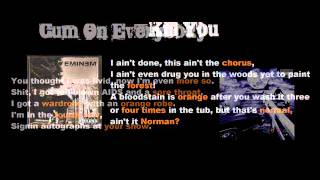 All 12 Songs where Eminem Rhymes with Orange!