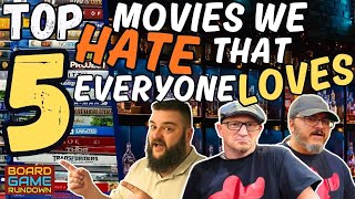 Top 5 Movies We HATE But Everyone LOVES | WHISKEY WEDNESDAY LIVE @ 8!