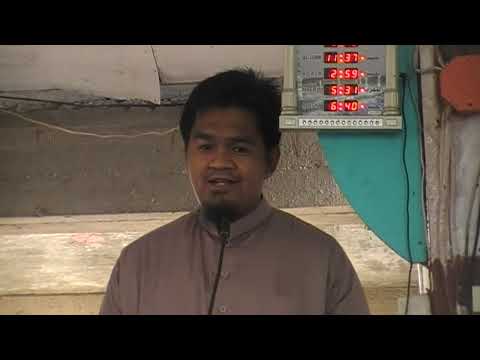 "Kalagguan sin Sambahayang" | Ustz. Abu Hafsin