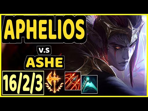 ABLE (APHELIOS) vs ASHE - PENTAKILL 16/2/3 KDA BOTTOM ADC CHALLENGER GAMEPLAY - KR