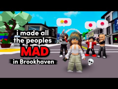 I MADE PEOPLES MAD IN BROOKHAVEN..💀 | BROOKHAVEN RP | ROBLOX GG