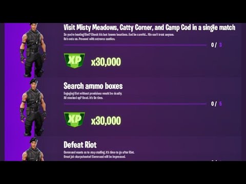 Every Week 7 Epic Quest Challenge guide! Fortnite - Chapter 2 Season 7!