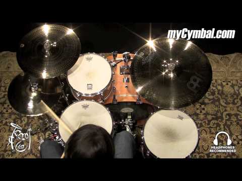 Meinl 14" Soundcaster Custom Medium Soundwave Hi Hat Cymbals (SC14MSW-B-1021215D)
