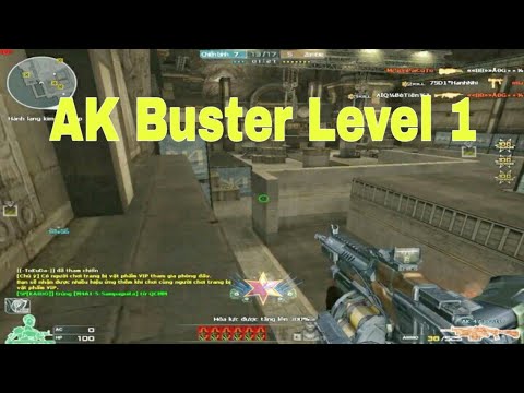 ► CF : AK 47- Buster Level 1 || Hàng AI Chất Lượng Cao ✔