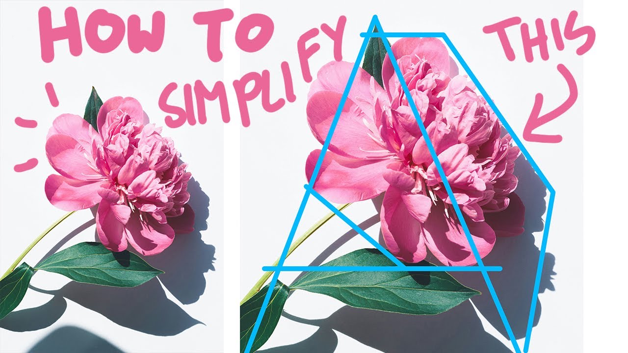 Draw any picture in 5 EASY STEPS! Learn how to simplify a picture.