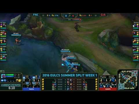 FNC vs GIA - Level 1 play