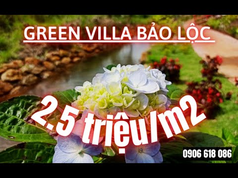 Biệt thự vườn liền kề Thác Đambri TP Bảo Lộc, 2.8 triệu/m2, TC, SHR