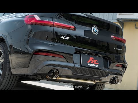 BMW X4 G02 30i B48 SUV w/ Fi EXHAUST Valvetronic Catback Valves ON/OFF X Launch