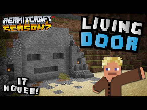 My Base Has A MOVING Face!!! - Minecraft Hermitcraft Season 7 #41