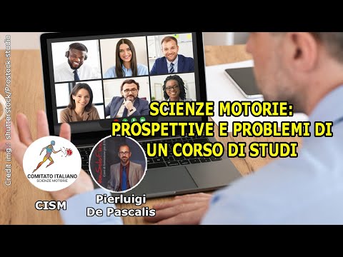 Scienze Motorie: prospettive e problemi di un corso di studi, webinar con il CISM