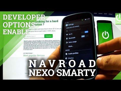 How to enable USB Debugging NAVROAD Nexo Smarty - Developer Options