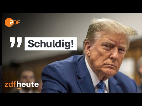 Video Thumbnail: Schweigegeld-Prozess: Trump in allen Punkten schuldig gesprochen | Morgenmagazin