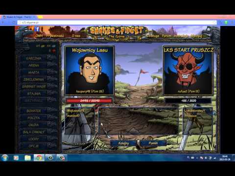 Atak Wojownicy Lasu vs LKS START PRUSZCZ(Shakes&Fidget s.21)