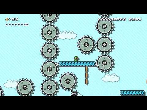 Blue Platform Jumping Skills by eliahSMM - Super Mario Maker 2 - No Commentary 1cb 022020