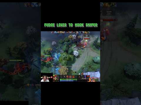 Pudge Loves to Hook Sniper!!