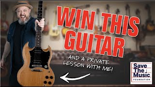 LAST CHANCE: Enter to Win a Gibson SG Standard (and a Private Lesson with Me!)