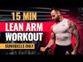 DUMBBELL ARM WORKOUT - At Home, No Repeat, Follow Along