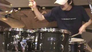 Brian Blade & The Fellowship Band - Rubylou's Lullaby (messy Improvisational drum cover:not jazz )