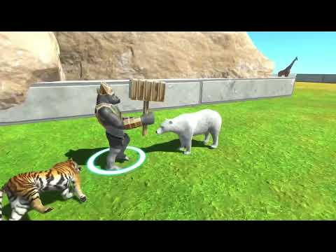 Ghor Hammer vs All Unit Death Run - Animal Revolt Battle Simulator
