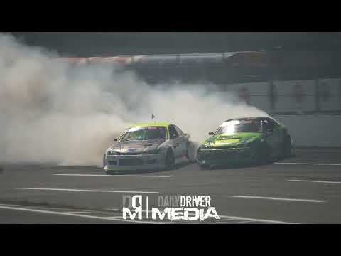 Forrest Wang and  Simen Olsen CRASH at Formula Drift Seattle