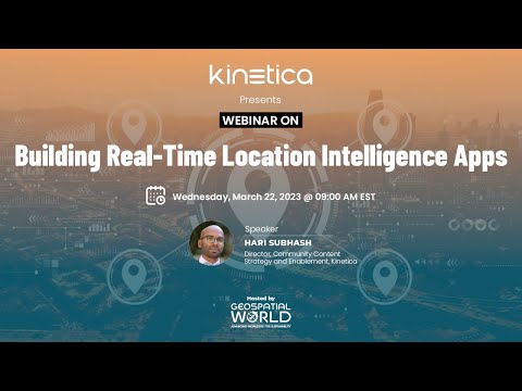 Building Real-Time Location Intelligence Apps