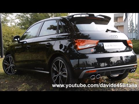 SOUND! 2014 Audi S1 Sportback: start, launch, revs, fly bys and more!