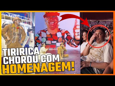 Tirullipa faz HOMENAGEM EMOCIONANTE ao PAI Tiririca no CIRCO