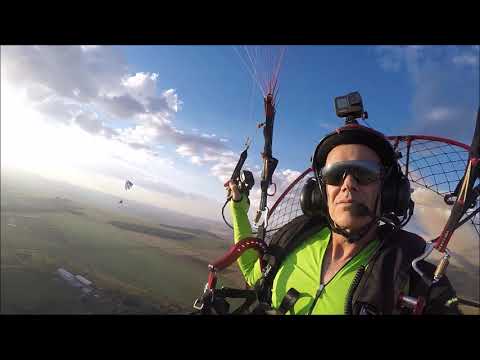 Voo de paramotor em Patos de Minas segundo dia !!!!!!!