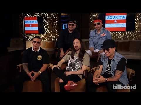 Steve Aoki, Daddy Yankee, Play-N-Skillz & Elvis Crespo Talk Collaborative Track "Azukita"