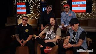 Steve Aoki, Daddy Yankee, Play-N-Skillz &amp; Elvis Crespo Talk Collaborative Track &quot;Azukita&quot;