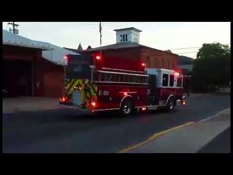 E111 Responding to Dumpster Fire