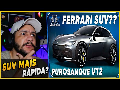 RS REAGE PUROSANGUE é um SUV motor V12? Onde a FERRARI errou? | Ep  #37