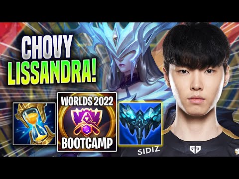CHOVY PERFECT GAME WITH LISSANDRA! - GEN Chovy Plays Lissandra MID vs Qiyana! | Bootcamp 2022
