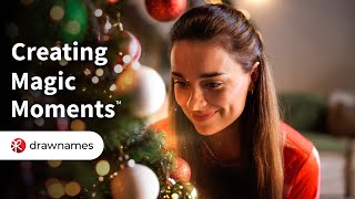 Celebrate the holiday season with drawnames | Creating Magic Moments