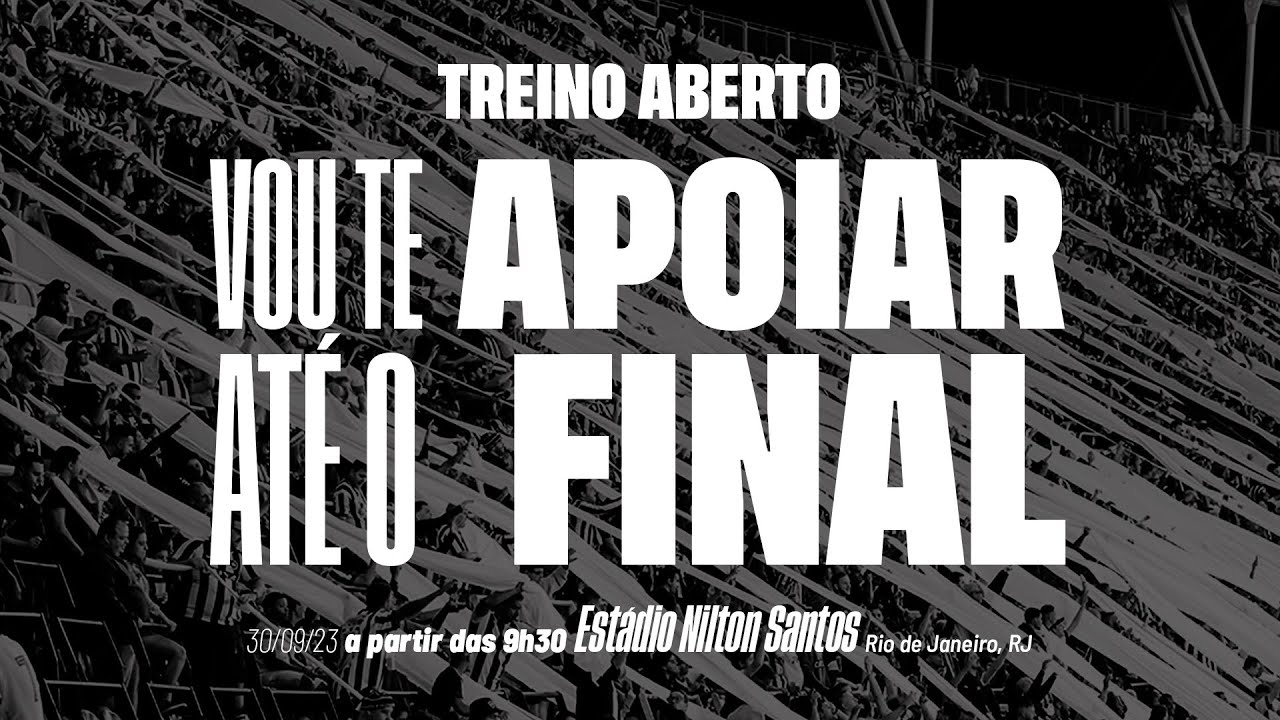 Em vídeo, John Textor anuncia treino aberto para a torcida do Botafogo no sábado: ‘É um agradecimento a todos vocês’
