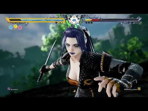 Soul Calibur VI (2.25.01) - Online casual - Nightwing_Ialmar (Maxi) VS Seyfer (Setsuka) (1/4)
