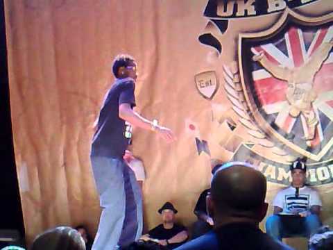 Slim Boogie (USA) vs Nelson (France) part 2 2009 Popping UK BBOY CHAMPS