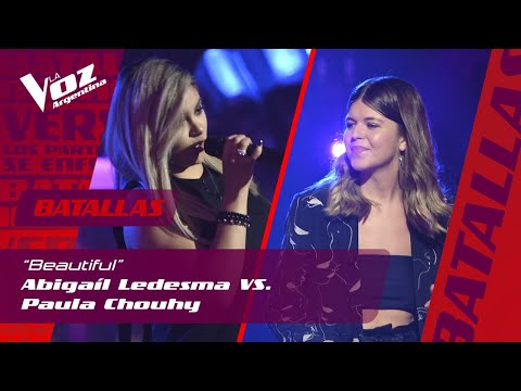 Abigail Ledesma vs Paula Chouhy - "Beautiful" - Batallas - La Voz Argentina 2021