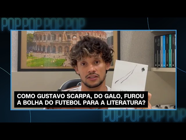 De Tolstói a C. S. Lewis: Scarpa, do Atlético-MG, fura bolha do futebol e viraliza com literatura
