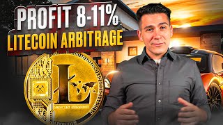 Crypto Arbitrage | Strategy With Litecoin | Arbitrage LTC | Get Profit +11%