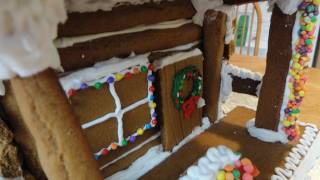 Gingerbread Log Cabin Part 2
