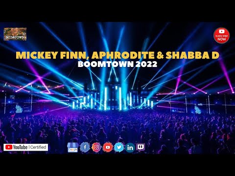 DJ Mickey Finn & DJ Aphrodite & MC Shabba D #boomtown [Drum N Bass] 2022