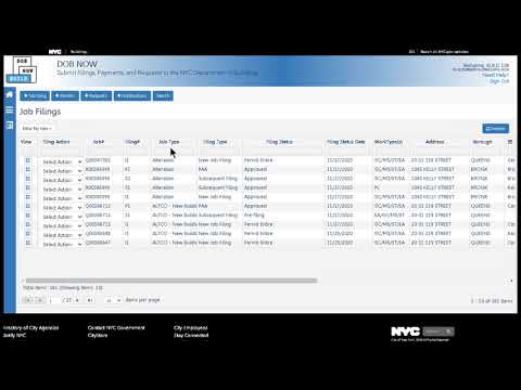 DOB NOW: BUILD – How to File an Earthwork Notification