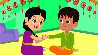 Happy Raksha Bandhan | Celebration Songs For Kids | Kids Rhymes | Cartoon Videos For Children