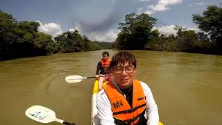preview picture of video '[라오스 여행] 방비엥 남송강 카야킹, Laos VangVieng Namsong river Kayaking'