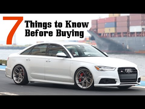 7 Things To Know Before Buying A C7/C7.5 Audi S6