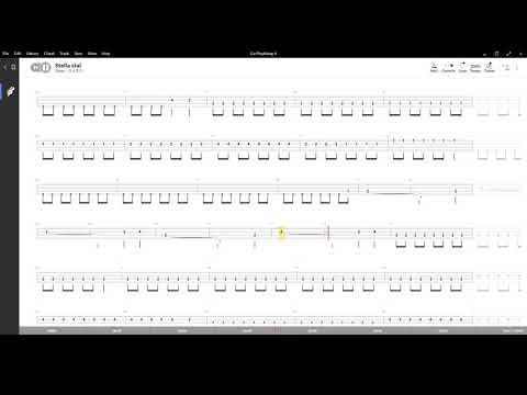 Stella stai ( Umberto Tozzi ) ,Tablatura e base Senza Basso - Backing bass track - NO BASS