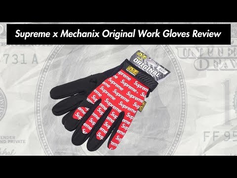 Supreme x Mechanix Original Work Gloves 17SS Review