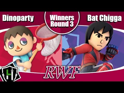 RWF #25 DinoParty (Villager) vs BatChigga (Mii Brawler) Winners Round 3